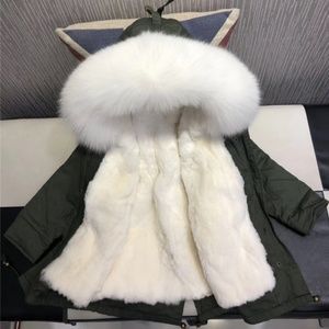 Real fox fur kids PARKAS